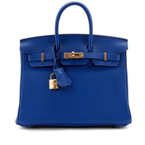 hermes birkin blue togo.